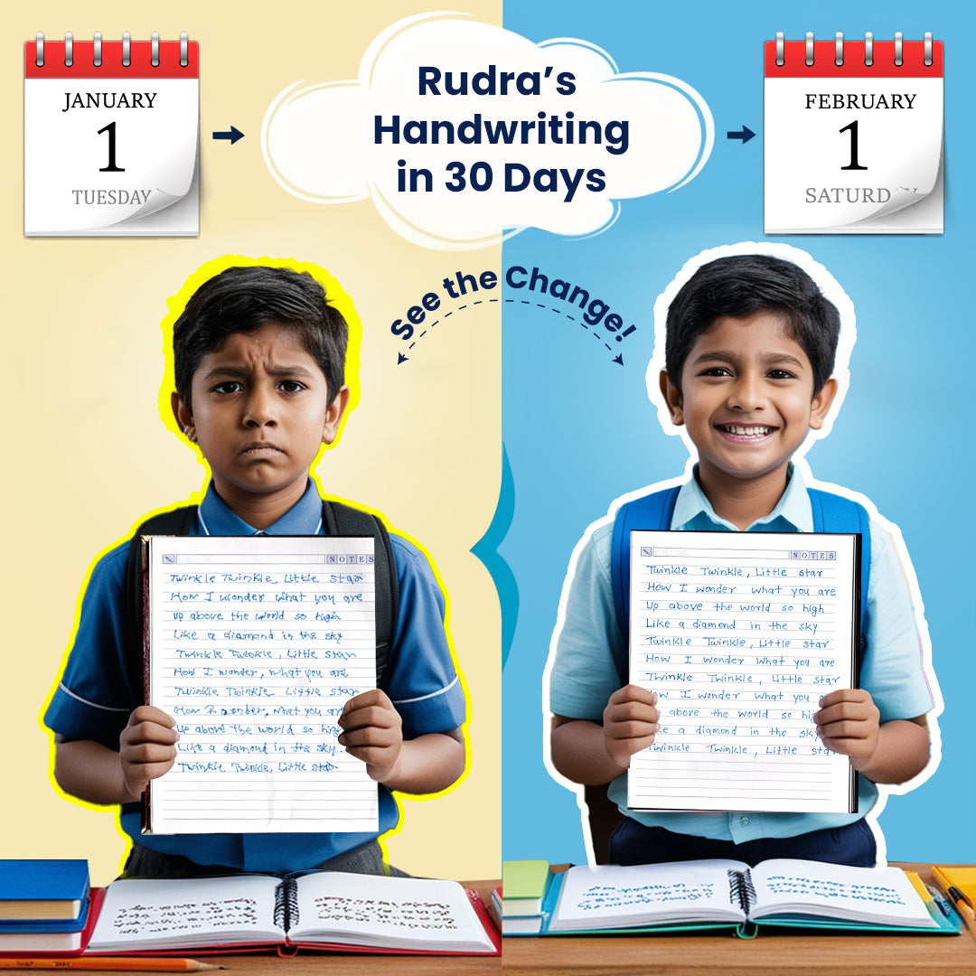 Telugu Combo Eco Friendly Reusable Notebooks for Handwriting & Learning Skills Improvement