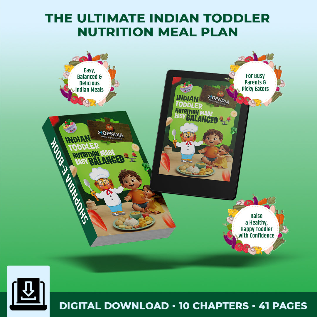 Indian Toddler Nutrition Made Easy – Balanced E-book for Healthy Eating🥗