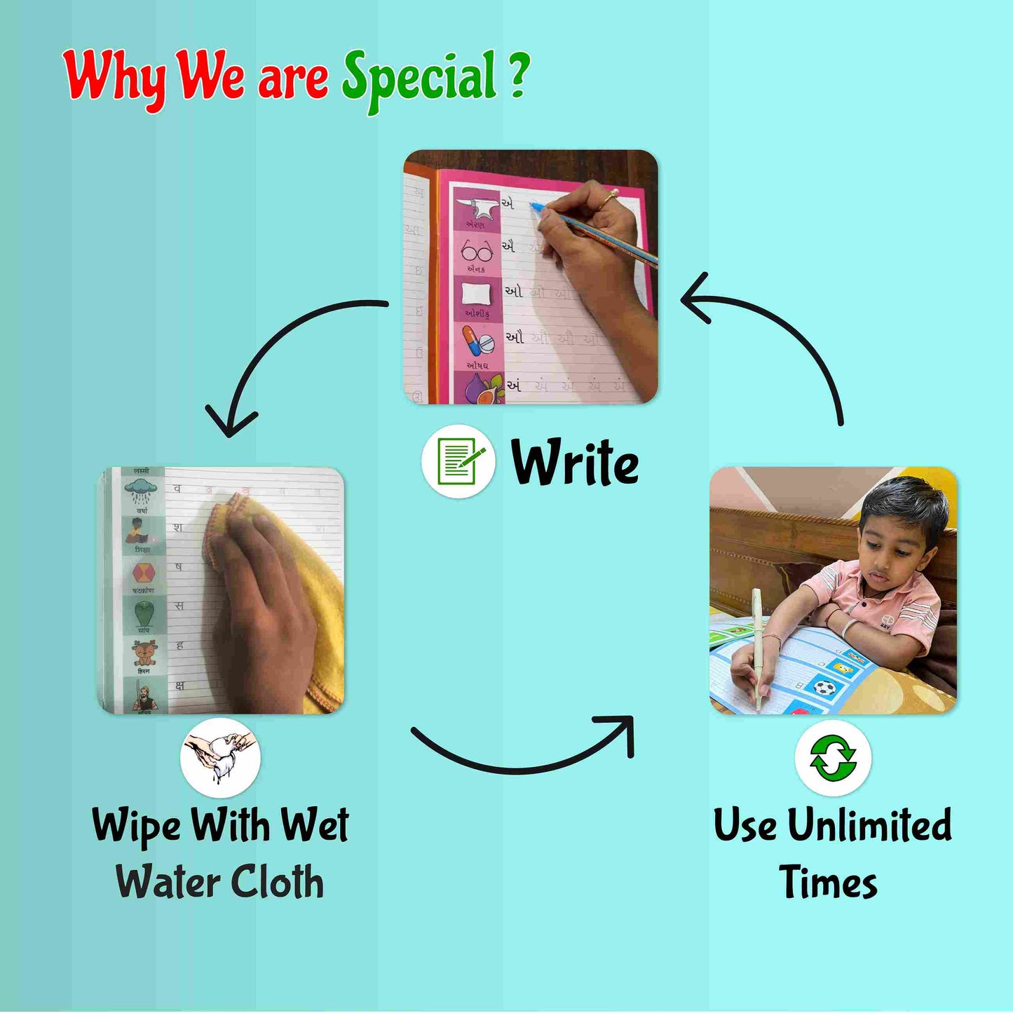 Kannada Eco-Friendly Reusable Notebooks