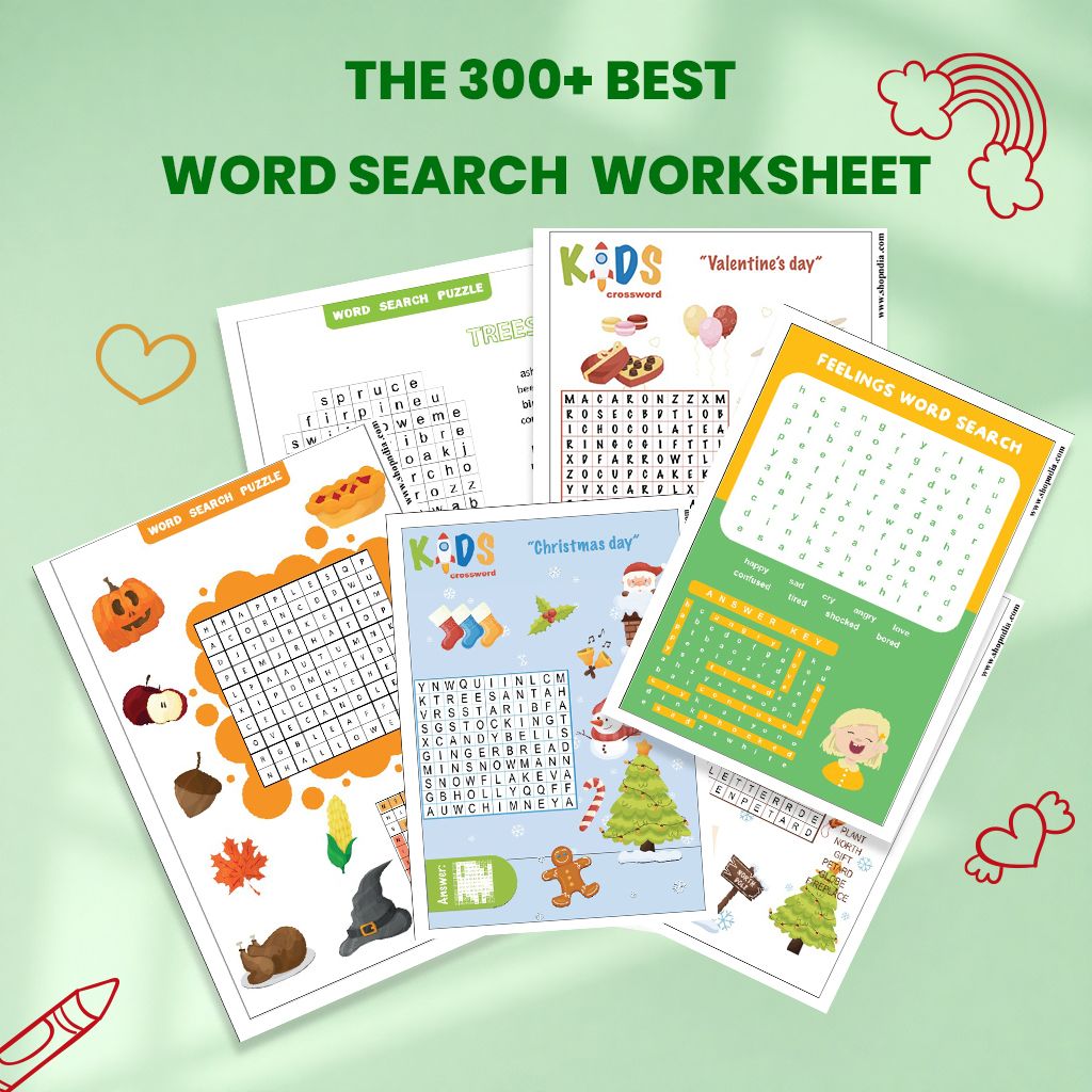 Shopndia 2000+ Engaging Worksheets Digital E-Bundle