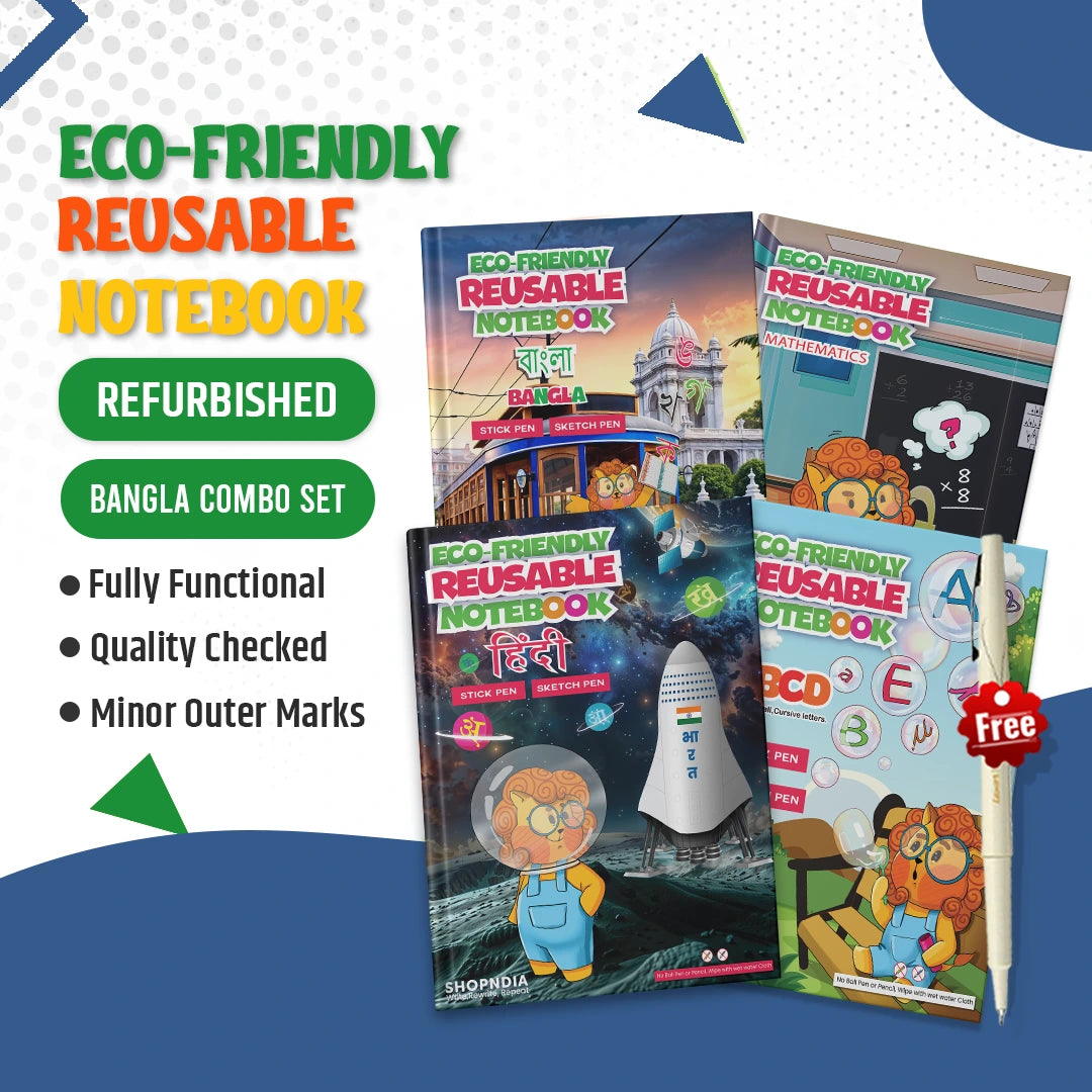Refurbished Bangla Reusable Learning Combo Set