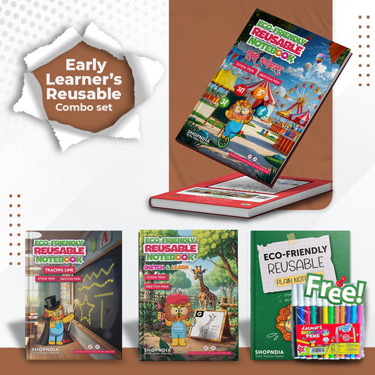 Early Learner’s Reusable Foundation Kit (Nursery to KG-2)