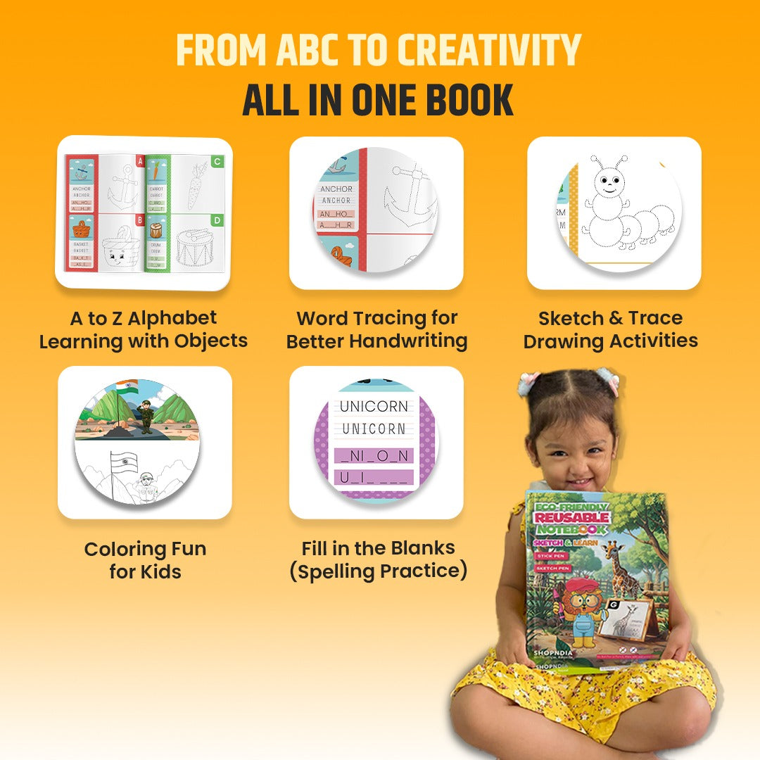 Early Learner’s Reusable Foundation Kit (Nursery to KG-2)