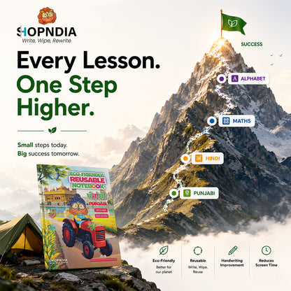 Punjabi Eco-Friendly Reusable Notebooks