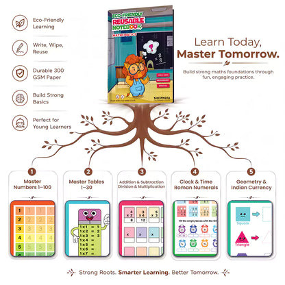 Odia Combo Eco Friendly Reusable Notebooks for Handwriting & Learning Skills Improvement