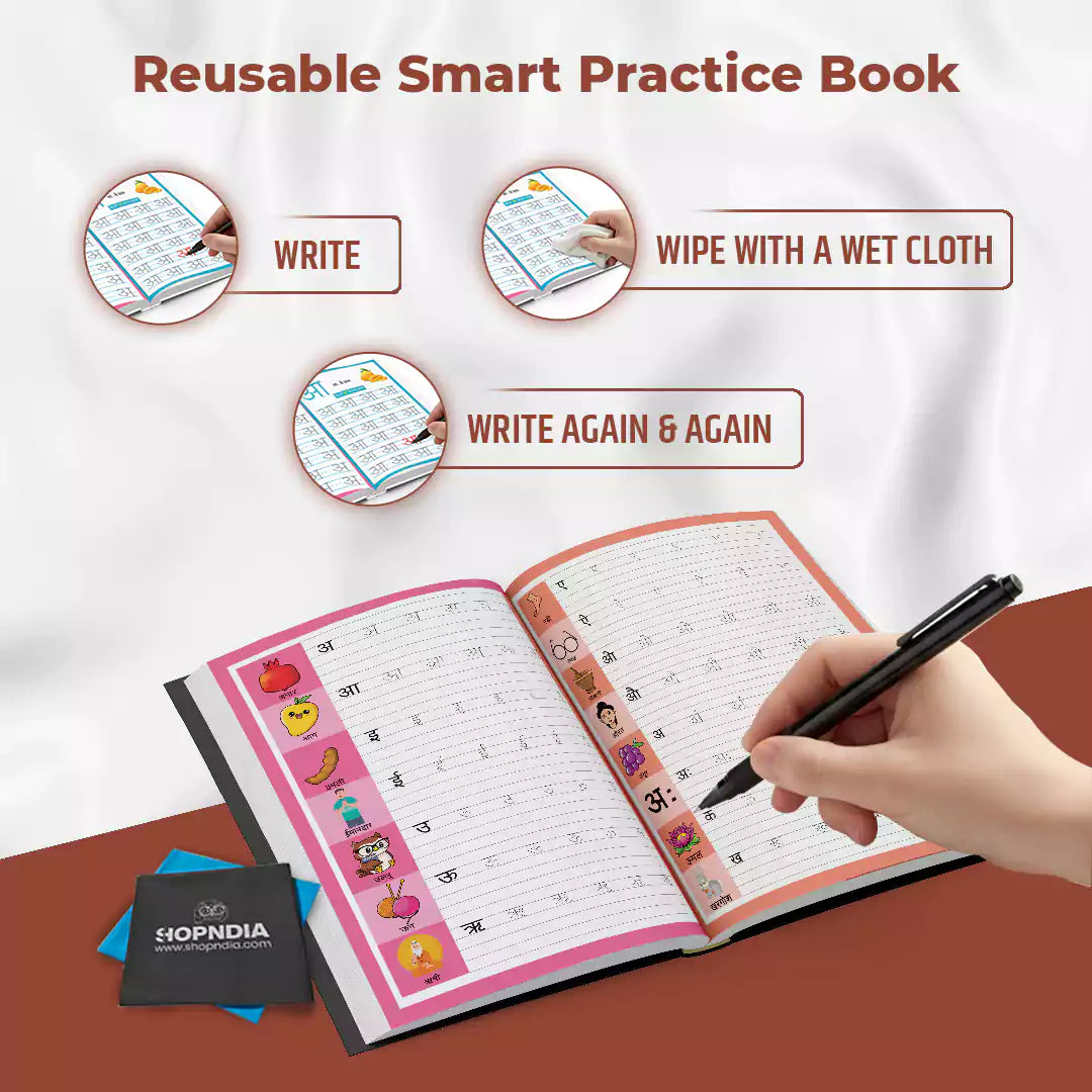 Odia Combo Eco Friendly Reusable Notebooks for Handwriting & Learning Skills Improvement