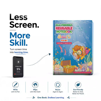 Telugu Eco-Friendly Reusable Notebook