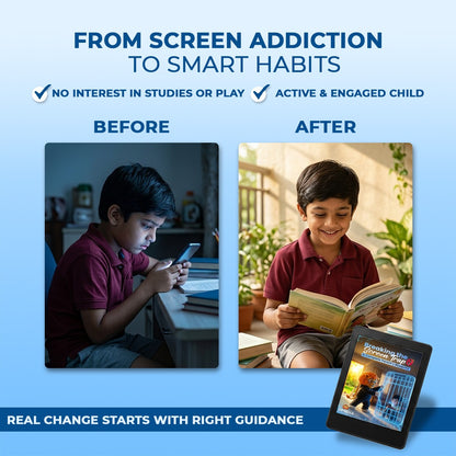 Best Guide to Reduce Kids’ Excessive Screen Time E- Book