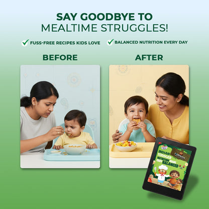 Indian Toddler Nutrition Made Easy – Balanced E-book for Healthy Eating🥗