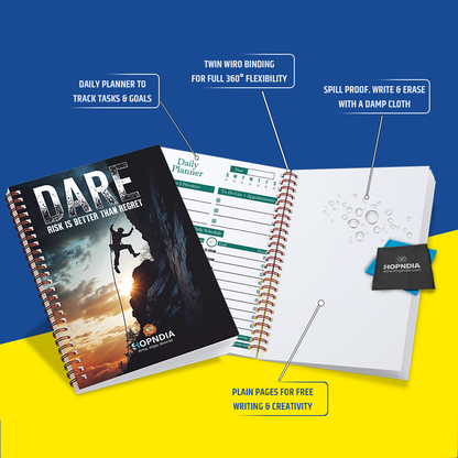 ✨ Shopndia Reusable Endless Diary – Write, Wipe & Rewrite Unlimited Times! ✨