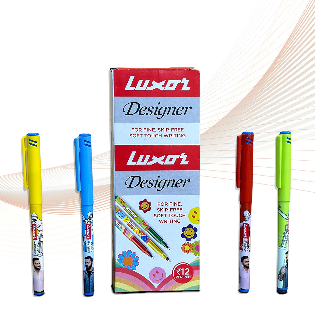 Luxar Designer Pens – Pack of 12