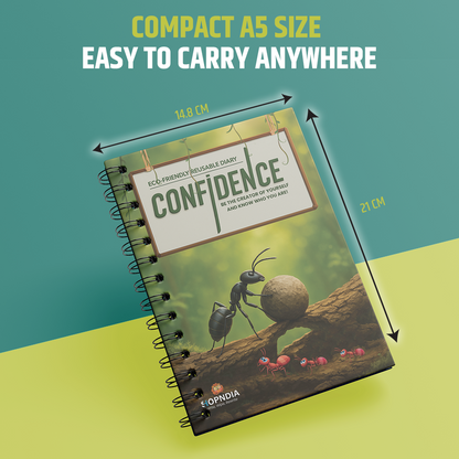 ✨ Shopndia Reusable Endless Diary – Write, Wipe & Rewrite Unlimited Times! ✨