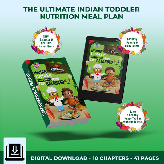 Indian Toddler Nutrition Made Easy – Balanced E-book for Healthy Eating🥗