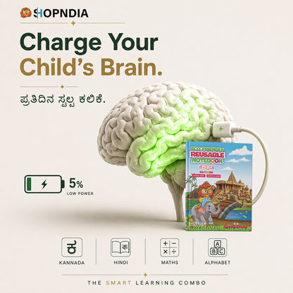 Kannada Eco-Friendly Reusable Notebooks