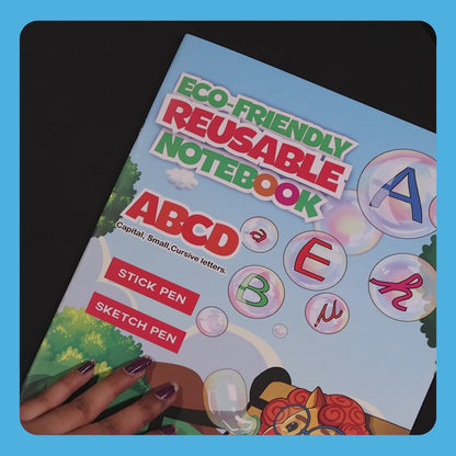 Alphabet Eco-Friendly Reusable Notebooks