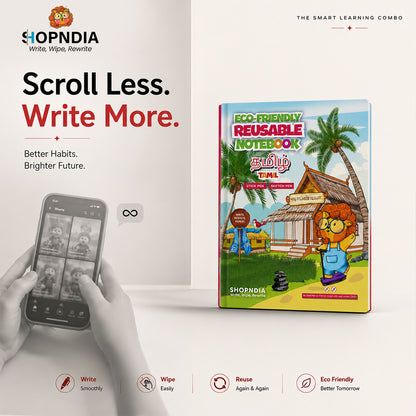 Tamil Eco-Friendly Reusable Notebook