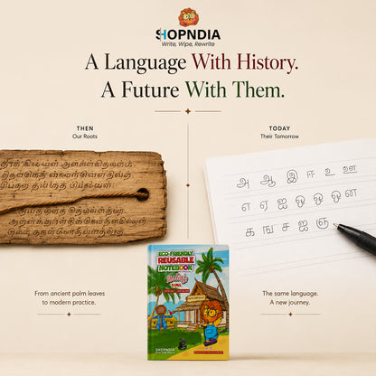 Tamil Eco-Friendly Reusable Notebook