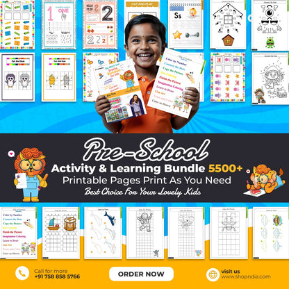 Shopndia 5500+ Engaging Worksheets Digital E-Bundle